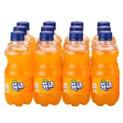 Fanta 芬达 橙味汽水 碳酸饮料 300ml*12瓶