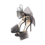 20点开始：JIMMY CHOO 周仰杰 女士羊皮高跟凉鞋 AVELINE 100YMG