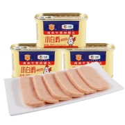 88vip：中粮 梅林 小白鸡午餐肉198g*3