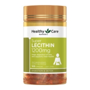 澳洲进口 healthy care 大豆卵磷脂胶囊1200mg*100粒