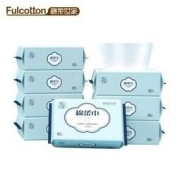 Fulcotton 棉柔世家 棉柔巾 80抽*12包