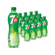 7喜 七喜 7up 柠檬味 果味汽水 碳酸饮料 550ml*12瓶 百事出品 新老包装随机发货