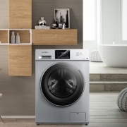 Midea 美的 MD100VT13DS5 洗烘一体机 10kg 银色