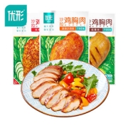 优形 低脂高蛋白 沙拉鸡胸肉 100g*63袋