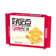 好吃点 香脆杏仁饼108g饼干零食小吃早餐糕点心下午茶食品