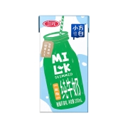 88VIP：三元 小方白 脱脂纯牛奶200ml*24盒/箱*2件+凑单