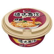 康师傅 速达面馆 椒香麻酱鸡丝拌面 6碗装
