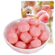 零趣 白桃水果味果汁硬糖果 250g