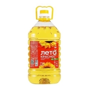 红色夏日 俄罗斯进口葵花籽油4.8L桶装 非转基因