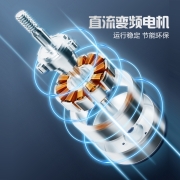 艾美特(Airmate) 电风扇七叶家用变频落地扇大风量直流节能轻音小风扇立式遥控风扇 CS30-RD13