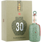 PLUS会员：古越龙山 30年陈酿 绍兴黄酒 500ml单瓶礼盒装
