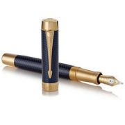 PARKER 派克 DuofoldCentennial世纪经典 蓝金岁月 大豆腐钢笔 18K金F尖