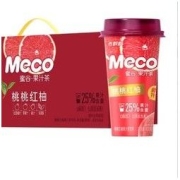 香飘飘 Meco蜜谷 果汁茶 桃桃红柚口味 400ml*8杯