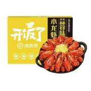 海底捞 开饭了海底捞蒜蓉小龙虾 750g/盒 4-6钱 净虾500g 中号19-24只当季鲜虾方便菜