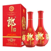 LANGJIU 郎酒 [郎酒旗舰店红花郎]郎酒 红花郎10 53度酱香型白酒558ml*2 双瓶装