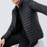 HLA海澜之家 简约立领短款羽绒服男