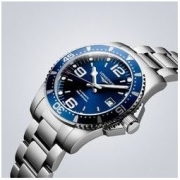 LONGINES 浪琴 运动康卡斯潜水系列 41毫米自动上链腕表 L3.742.4.96.6