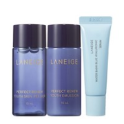 LANEIGE 兰芝 护肤套装（致美水乳各15ml*1+新水酷精华10ml*1+70元回购券）