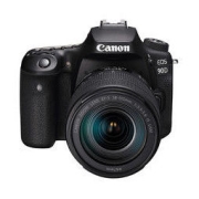 Canon 佳能 EOS 90D APS-C画幅 数码单反相机 黑色 EF-S 18-135mm F3.5 IS USM 变焦镜头 单镜头套机