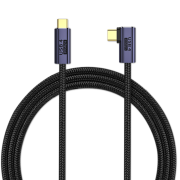 凯宠 Type-C编织数据线USB4 20GB 100W 8K60 2米弯头