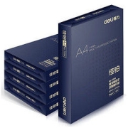 deli 得力 佳铂 A4复印纸 80g 500张/包 5包装