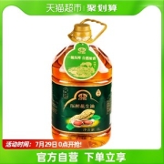 上市药企旗下 以岭 食用油 压榨花生油5L