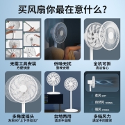 先锋（Singfun）轻奢风系列电风扇落地扇家用低噪节能风扇一机三用空气循环扇空调伴侣DLD-D17Pro
