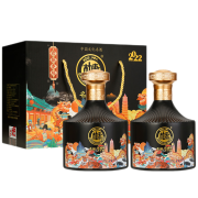 寅虎年纪念酒 白水杜康 52度浓香型白酒 500ml*2 礼盒