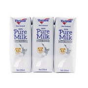 88VIP：Theland 纽仕兰 4.0g蛋白质 全脂纯牛奶 250ml*3盒