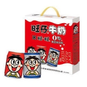 Want Want 旺旺 旺仔牛奶 6原味+6原味O泡 245ml*12