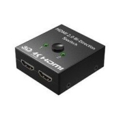 凯宠 HDMI切换器2.0双向转换器 4K 60HZ高清2进1出