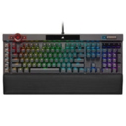 USCORSAIR 美商海盗船 K100 110键 有线机械键盘 黑色 海盗光轴 RGB