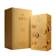 五粮液/艺术金系列酒 镀24K真金 52度浓香型白酒 829ml 单瓶装 宜宾五粮液股份有限公司出品