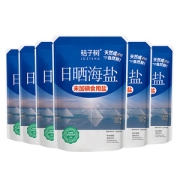 桔子树 大连日晒海盐 320g*6袋 无碘无抗结剂