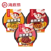PLUS会员：海底捞 随机口味自热米饭*3碗(可备注口味)