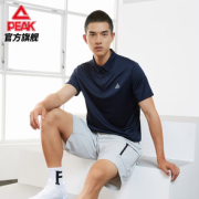 吸湿透气！PEAK 匹克 男款短袖POLO衫 DF622351