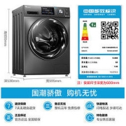 LittleSwan 小天鹅 TD100VJ87MIT 水魔方系列 滚筒洗衣机 10公斤