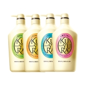 KUYURA 可悠然 美肌沐浴露 550ml*3瓶