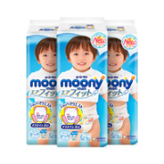 moony 婴儿拉拉裤 XL38片*3