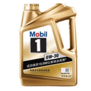 Mobil 美孚 1号系列 金美孚 0W-30 SL级 全合成机油 4L