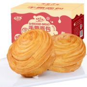 京东极速版:千丝 手撕面包整箱 1000g
