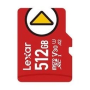 Lexar 雷克沙 512GB TF 存储卡 U3 V30 A2 读速150MB/s