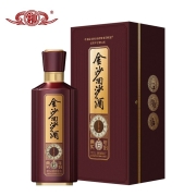 PLUS会员：JINSHA 金沙 真实年份6年 53%vol 酱香型白酒 500ml 单瓶装