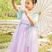 Souhait 水孩儿 女童汉服中国风连衣裙 105-170CM