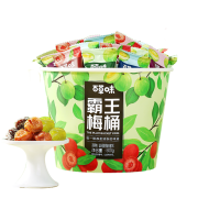 百草味 霸王梅桶500g 五种梅子 超值全家桶/小刘鸭IP款随机发
