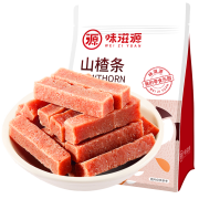 京东极速版：味滋源  山楂条 1斤*4件