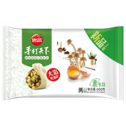 PLUS会员：思念 手打天下 姬松茸素三鲜水饺 600g*6件+凑单