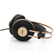AKG 爱科技 K92 头戴式监听耳机（耳罩）黑金色