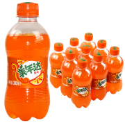 美年达 橙味碳酸饮料 300ml*6瓶