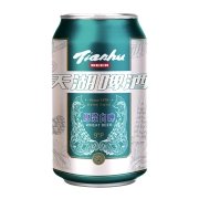 88VIP：天湖啤酒 精酿小麦原浆 白啤酒330ml*24听*3件